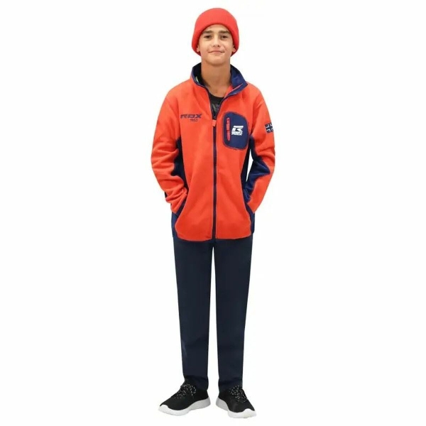 Fleece Lining Rox R-Aircraft Red Orange Children's 14 Years